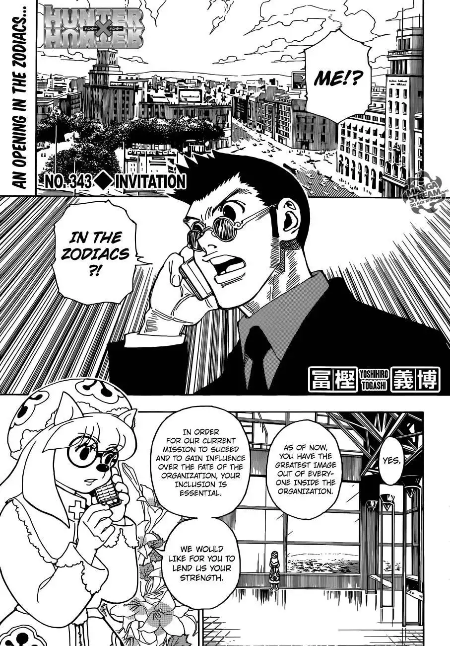 Hunter x Hunter Chapter 343 1